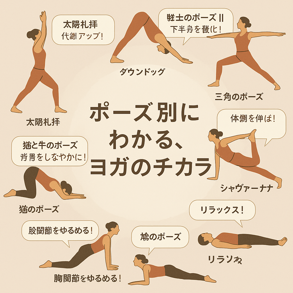 このポーズ、何の意味があるの？──ヨガポーズの“効果とコツ”完全ガイド